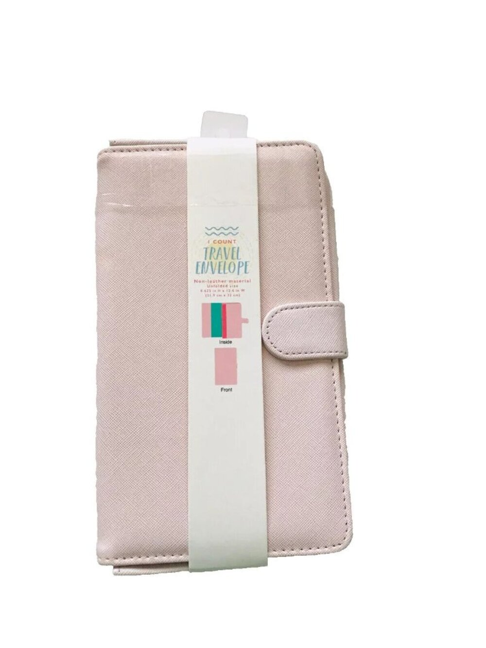Wallet Travel Envelope 8.625 in H x 12.6 in W 1 Count Pink Target